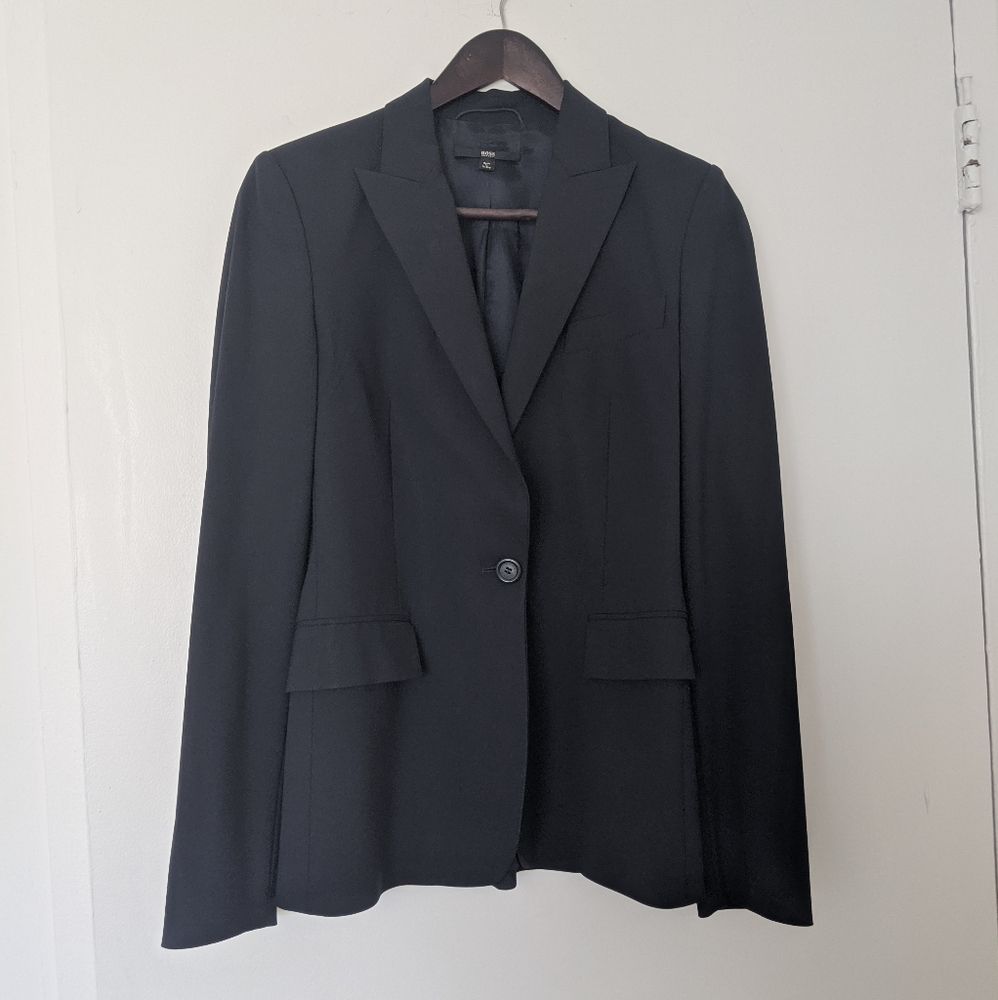 BOSS by Hugo Boss Black blazer sz 6